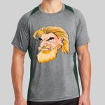 Heather Colorblock Contender ™ Tee Thumbnail