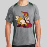 Heather Colorblock Contender ™ Tee Thumbnail