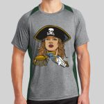 Heather Colorblock Contender ™ Tee Thumbnail