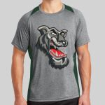 Heather Colorblock Contender ™ Tee Thumbnail