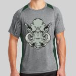 Heather Colorblock Contender ™ Tee Thumbnail