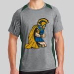 Heather Colorblock Contender ™ Tee Thumbnail