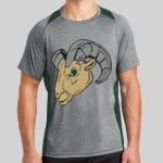 Heather Colorblock Contender ™ Tee Thumbnail