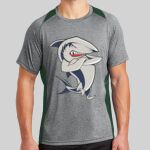 Heather Colorblock Contender ™ Tee Thumbnail