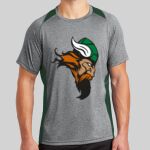 Heather Colorblock Contender ™ Tee Thumbnail