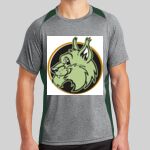 Heather Colorblock Contender ™ Tee Thumbnail