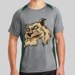 Heather Colorblock Contender ™ Tee Thumbnail