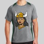 Heather Colorblock Contender ™ Tee Thumbnail