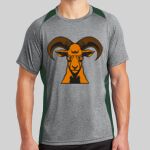 Heather Colorblock Contender ™ Tee Thumbnail