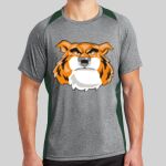 Heather Colorblock Contender ™ Tee Thumbnail