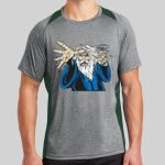 Heather Colorblock Contender ™ Tee Thumbnail