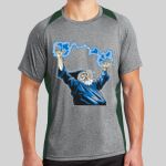 Heather Colorblock Contender ™ Tee Thumbnail