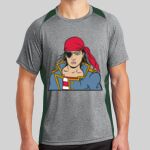 Heather Colorblock Contender ™ Tee Thumbnail