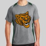 Heather Colorblock Contender ™ Tee Thumbnail