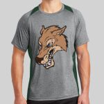 Heather Colorblock Contender ™ Tee Thumbnail