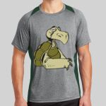 Heather Colorblock Contender ™ Tee Thumbnail