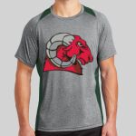 Heather Colorblock Contender ™ Tee Thumbnail