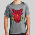 Heather Colorblock Contender ™ Tee Thumbnail