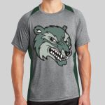 Heather Colorblock Contender ™ Tee Thumbnail