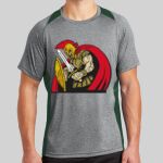 Heather Colorblock Contender ™ Tee Thumbnail