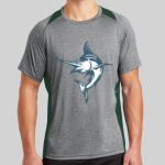 Heather Colorblock Contender ™ Tee Thumbnail