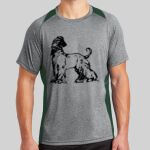 Heather Colorblock Contender ™ Tee Thumbnail