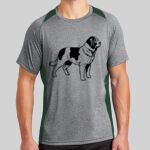 Heather Colorblock Contender ™ Tee Thumbnail