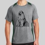 Heather Colorblock Contender ™ Tee Thumbnail