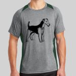 Heather Colorblock Contender ™ Tee Thumbnail