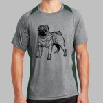 Heather Colorblock Contender ™ Tee Thumbnail