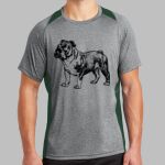 Heather Colorblock Contender ™ Tee Thumbnail