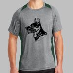 Heather Colorblock Contender ™ Tee Thumbnail