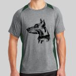 Heather Colorblock Contender ™ Tee Thumbnail