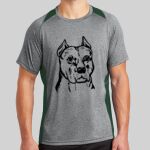 Heather Colorblock Contender ™ Tee Thumbnail