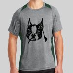 Heather Colorblock Contender ™ Tee Thumbnail