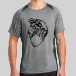 Heather Colorblock Contender ™ Tee Thumbnail