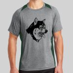 Heather Colorblock Contender ™ Tee Thumbnail