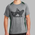 Heather Colorblock Contender ™ Tee Thumbnail
