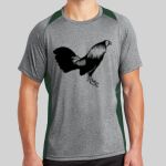 Heather Colorblock Contender ™ Tee Thumbnail