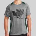 Heather Colorblock Contender ™ Tee Thumbnail