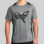 Heather Colorblock Contender ™ Tee Thumbnail