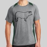 Heather Colorblock Contender ™ Tee Thumbnail