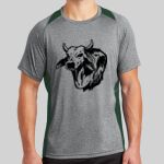 Heather Colorblock Contender ™ Tee Thumbnail