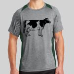 Heather Colorblock Contender ™ Tee Thumbnail