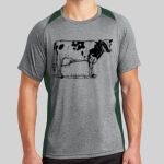 Heather Colorblock Contender ™ Tee Thumbnail