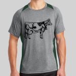 Heather Colorblock Contender ™ Tee Thumbnail