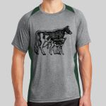 Heather Colorblock Contender ™ Tee Thumbnail