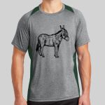 Heather Colorblock Contender ™ Tee Thumbnail