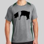 Heather Colorblock Contender ™ Tee Thumbnail