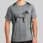 Heather Colorblock Contender ™ Tee Thumbnail